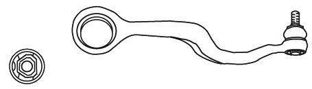 Рычаг независимой подвески колеса, подвеска колеса FRAP 2800