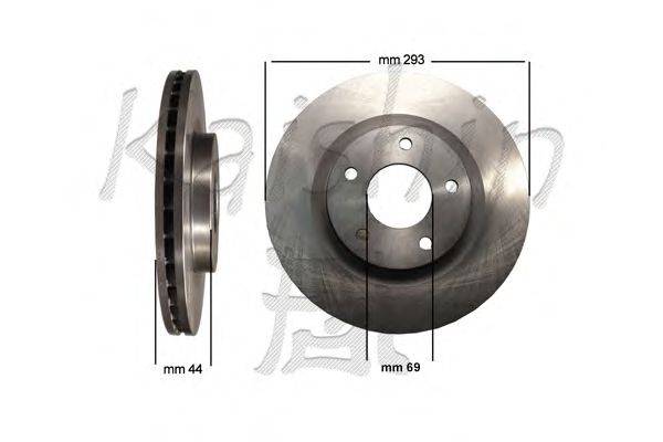 Тормозной диск KAISHIN CBR337
