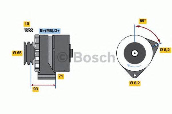 Генератор BOSCH 0 120 469 993
