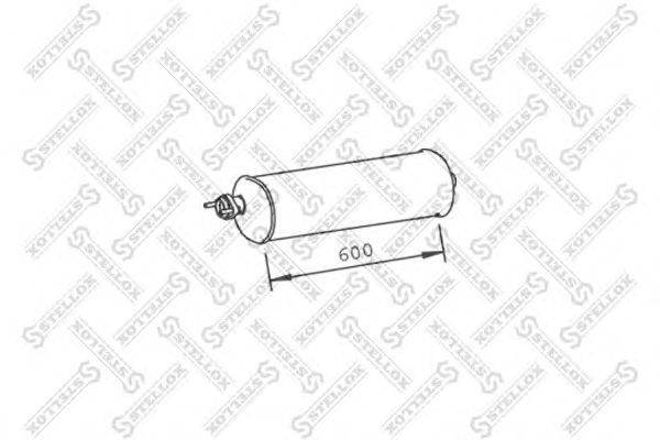 Гаситель, крепление кабины STELLOX 87-03360-SX