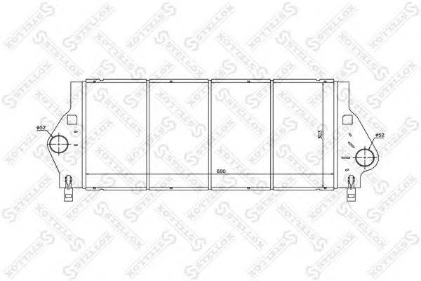 Интеркулер STELLOX 10-40065-SX