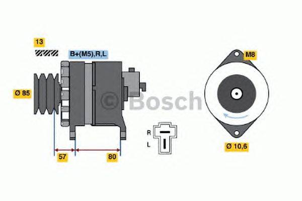 Генератор BOSCH 3513