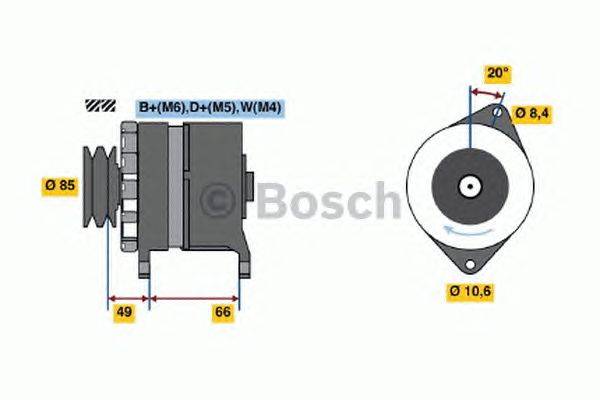 Генератор BOSCH 3725