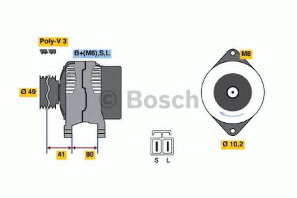 Генератор BOSCH 3751