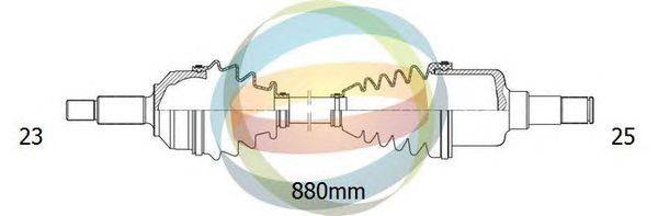 Приводной вал ODM-MULTIPARTS 18-041450