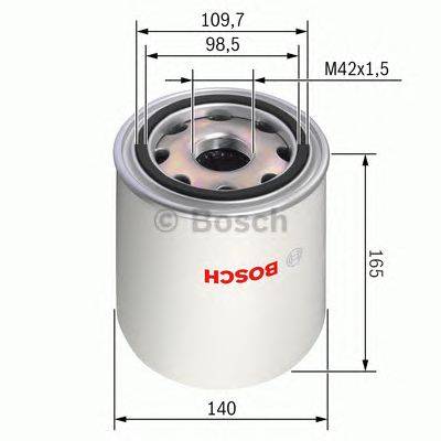 Патрон осушителя воздуха, пневматическая система BOSCH 0 986 628 256