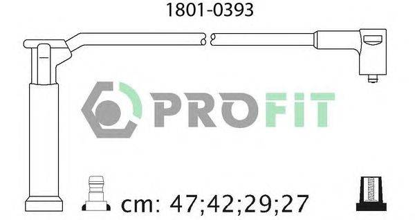 Комплект проводов зажигания PROFIT 18010393