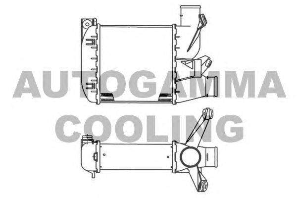 Интеркулер AUTOGAMMA 102024