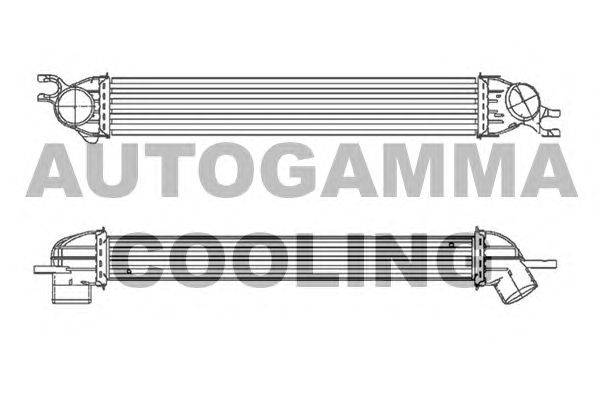 Интеркулер AUTOGAMMA 105252