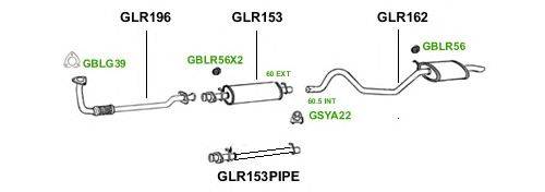 Система выпуска ОГ GT Exhaust 1034