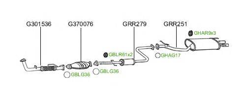 Система выпуска ОГ GT Exhaust 2023