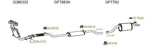 Система выпуска ОГ GT Exhaust 395