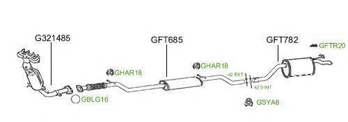 Система выпуска ОГ GT Exhaust 398