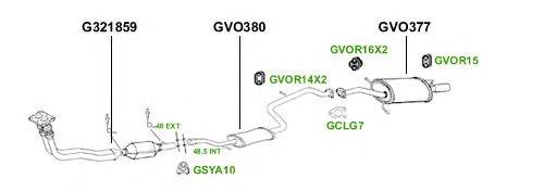 Система выпуска ОГ GT Exhaust 4447