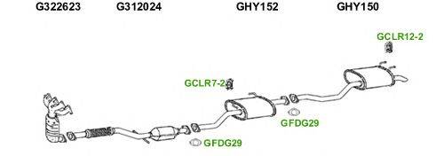 Система выпуска ОГ GT Exhaust 5226