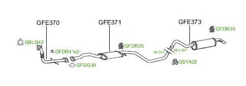 Система выпуска ОГ GT Exhaust 575