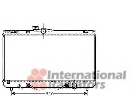 Радиатор, охлаждение двигателя GERI 29386