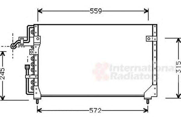 Конденсатор, кондиционер NRF 35111