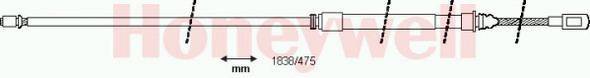 Трос, стояночная тормозная система BENDIX 432898B
