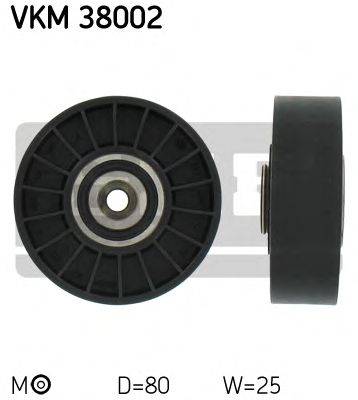 Натяжной ролик, поликлиновой  ремень SKF VKM 38002