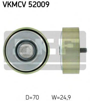 Паразитный / ведущий ролик, поликлиновой ремень SKF VKMCV 52009