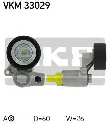 Натяжной ролик, поликлиновой  ремень SKF VKM33029