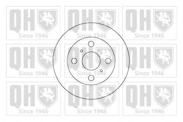Тормозной диск QUINTON HAZELL BDC5076
