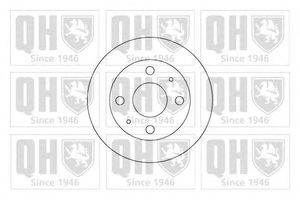 Тормозной диск QUINTON HAZELL BDC5205
