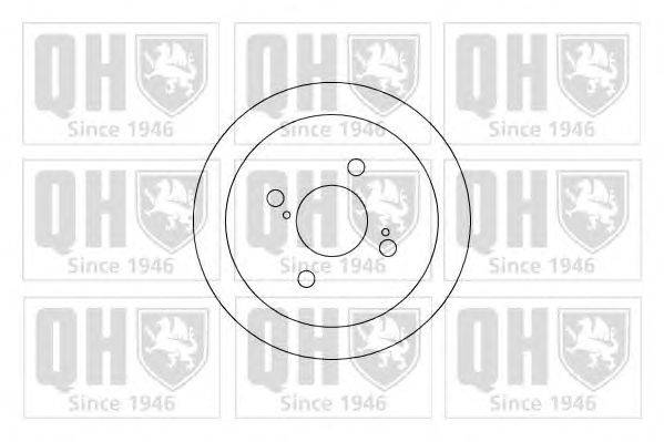 Тормозной барабан QUINTON HAZELL BDR547