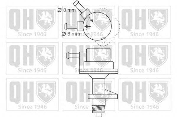 Топливный насос QUINTON HAZELL QFP133