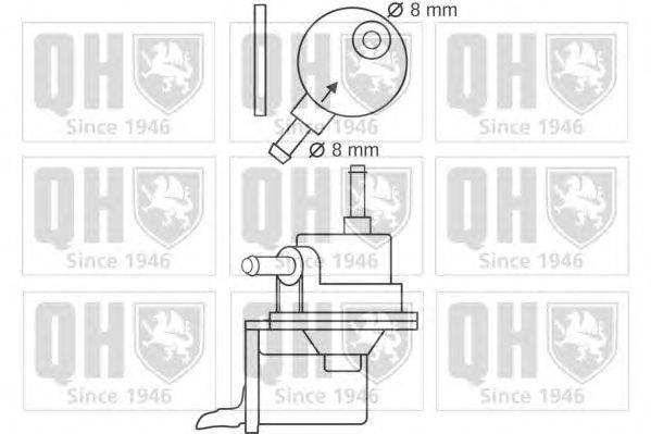 Топливный насос QUINTON HAZELL QFP94