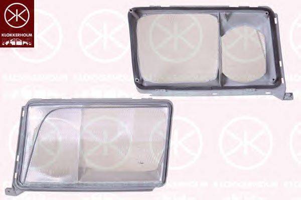 Рассеиватель, основная фара KLOKKERHOLM 35260254
