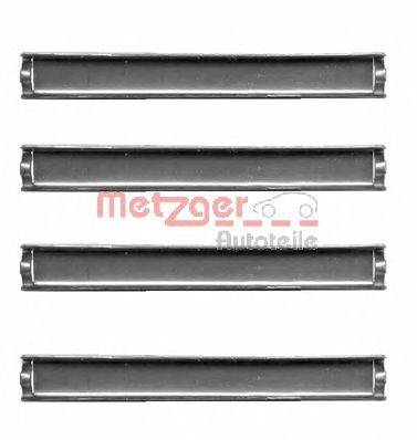 Комплектующие, колодки дискового тормоза METZGER 109-1228