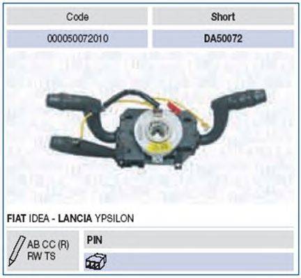 Выключатель на колонке рулевого управления MAGNETI MARELLI DA50072