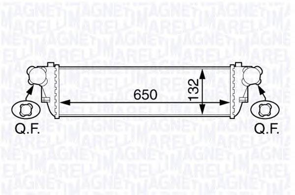 Интеркулер MAGNETI MARELLI 351319202060