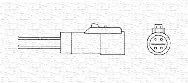 Лямбда-зонд MAGNETI MARELLI 460000244010