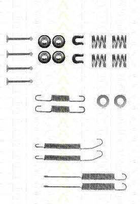 Комплектующие, тормозная колодка TRISCAN 8105 142559