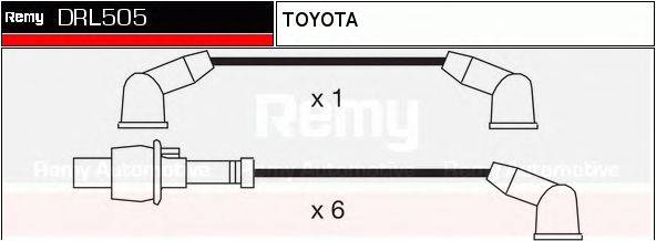 Комплект проводов зажигания DELCO REMY DRL505