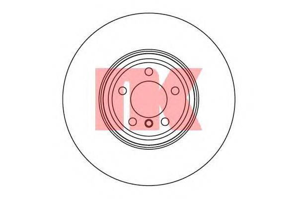 Тормозной диск NK 201571