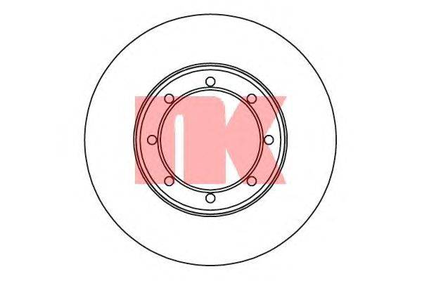 Тормозной диск NK 203979