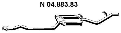 Глушитель выхлопных газов конечный EBERSPÄCHER 04.883.83