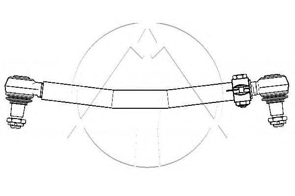 Продольная рулевая тяга SIDEM 500439