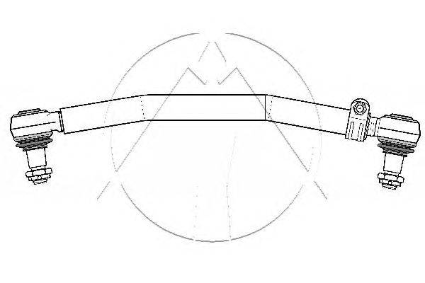Продольная рулевая тяга SIDEM 680235
