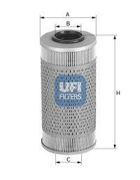 Топливный фильтр UFI 2669500