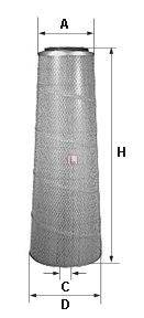 Воздушный фильтр SOFIMA S 1005 A