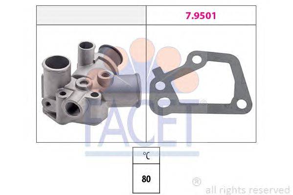 Термостат, охлаждающая жидкость FACET 7.8145