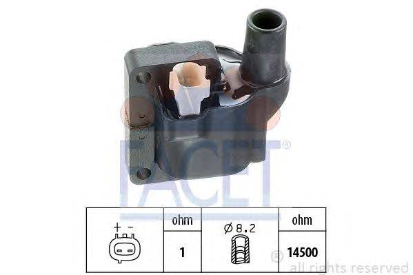 Катушка зажигания FACET 9.6266S