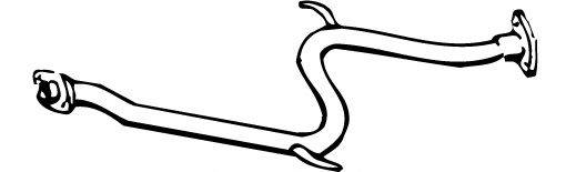 Труба выхлопного газа MEFEX 7629