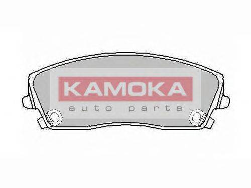 Комплект тормозных колодок, дисковый тормоз KAMOKA JQ101134