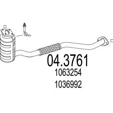 Катализатор MTS 04.3761